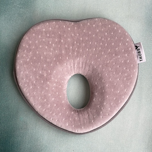 Baby Head Shaping Pillow + Cotton Swaddle + Tummy Time Play Mat - Picture 4 of 15